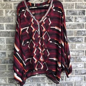 Multi colored blouse